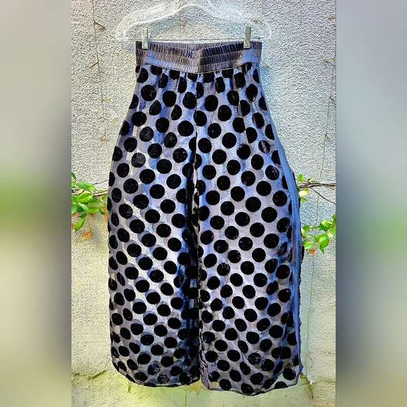 Victoria's Secret Velvet Dots Lounge Pants - Picture 2 of 4